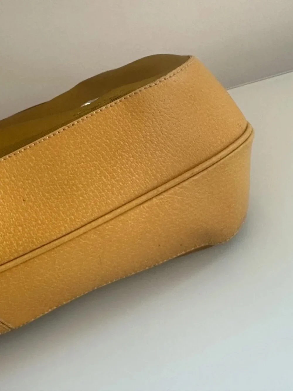 Trussardi vintage mustard